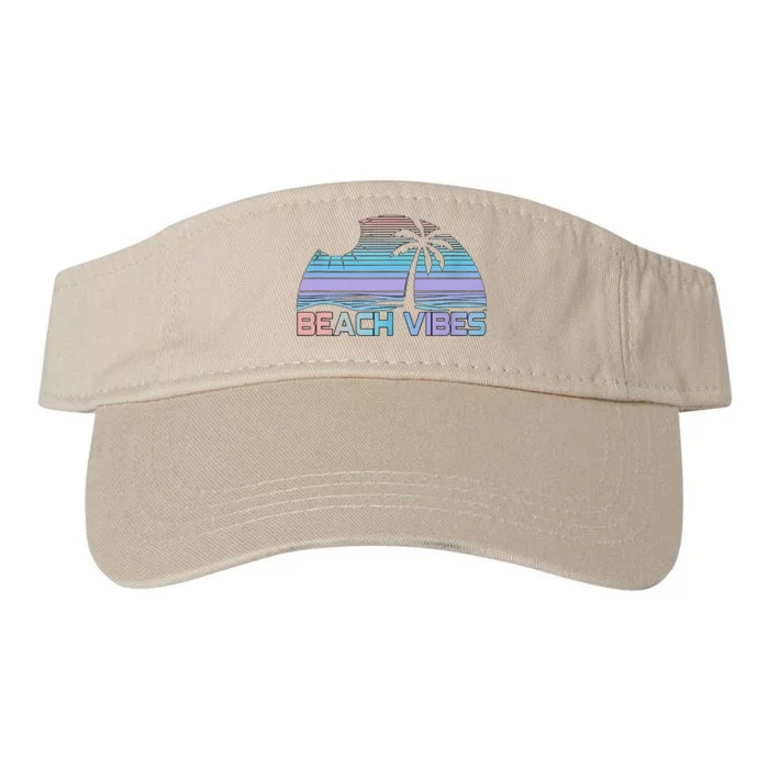 Beach Vibes Tank Tank Top Valucap Bio-Washed Visor