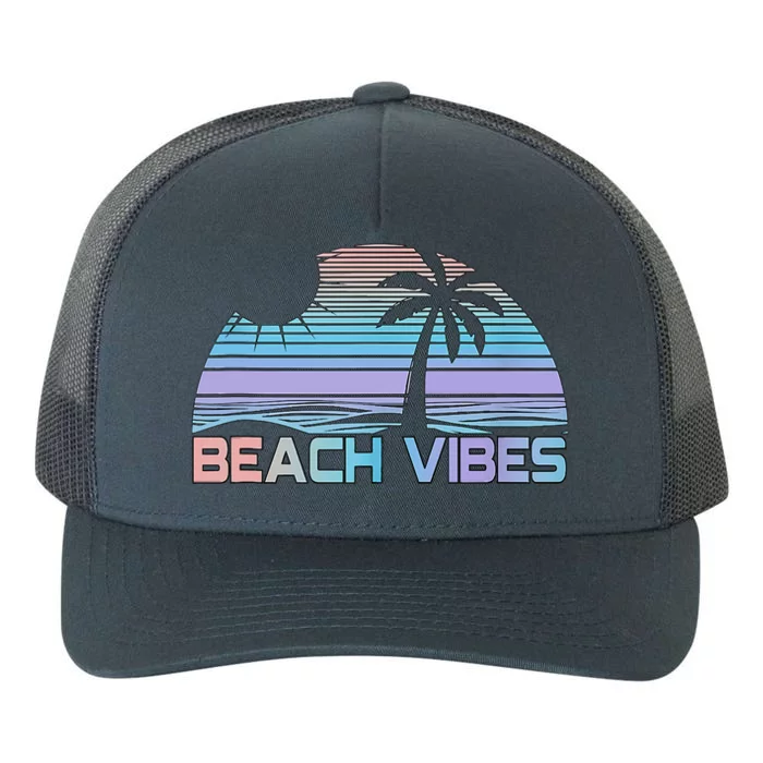 Beach Vibes Tank Tank Top Yupoong Adult 5-Panel Trucker Hat