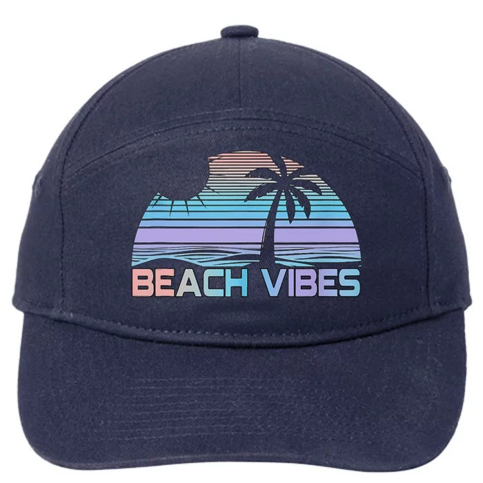 Beach Vibes Tank Tank Top 7-Panel Snapback Hat