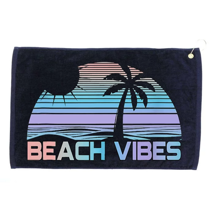 Beach Vibes Tank Tank Top Grommeted Golf Towel