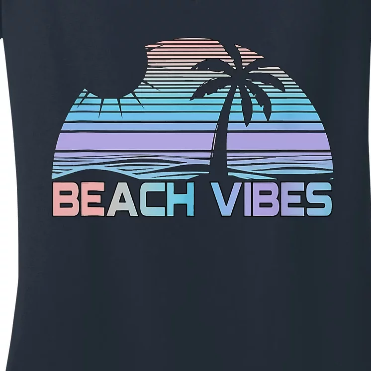 Beach Vibes Tank Tank Top Women's V-Neck T-Shirt