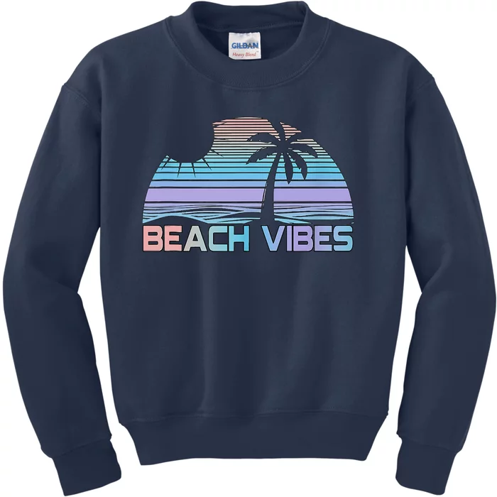 Beach Vibes Tank Tank Top Kids Sweatshirt