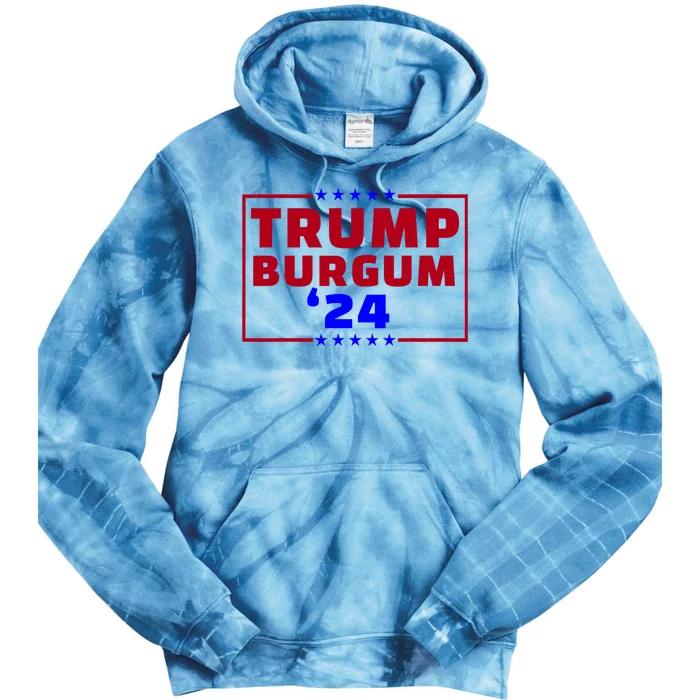 Burgum Vp Trump Vice President Burgum Trump Tie Dye Hoodie