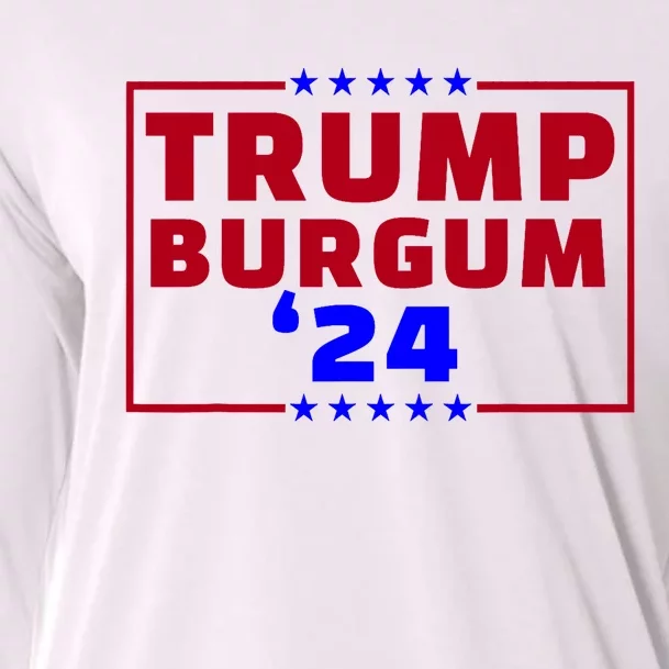 Burgum Vp Trump Vice President Burgum Trump Cooling Performance Long Sleeve Crew