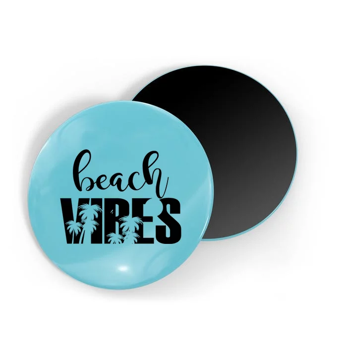 Beach Vibes Tropical Vacation Magnet