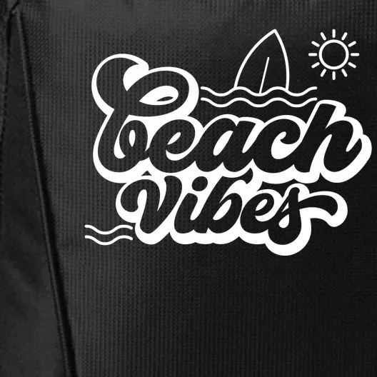 Beach Vibes Vacation Tropical City Backpack