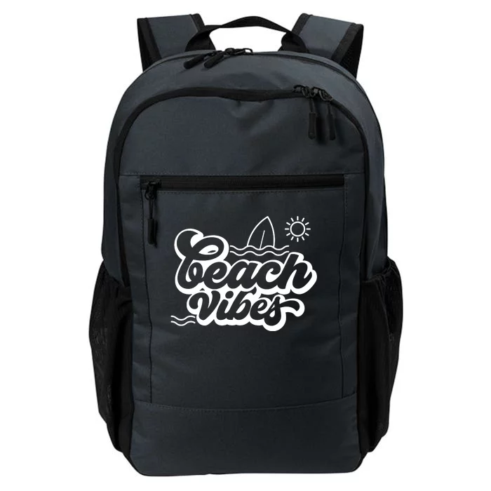 Beach Vibes Vacation Tropical Daily Commute Backpack