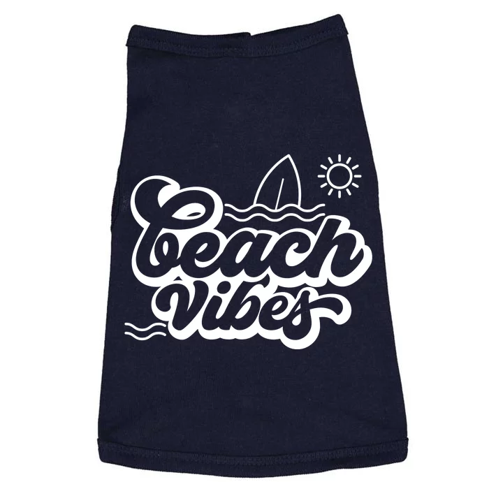 Beach Vibes Vacation Tropical Doggie Tank