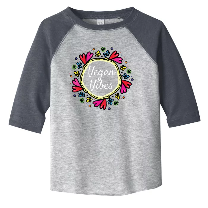 Beautiful Vegan Vibes Vegan Gifts Women Toddler Fine Jersey T-Shirt