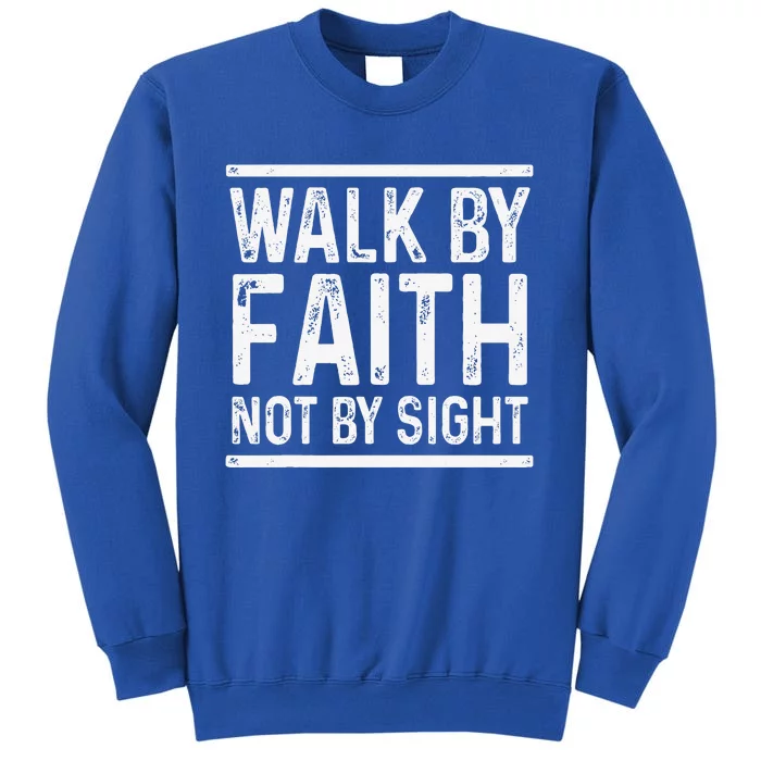 Bible Verse Walk Faith Not By Sight Jesus Christian Pastor Sweatshirt