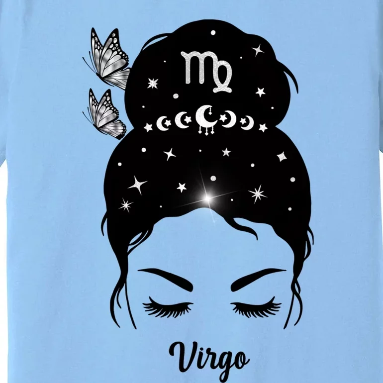 Butterfly Virgo Zodiac Gift Premium T-Shirt