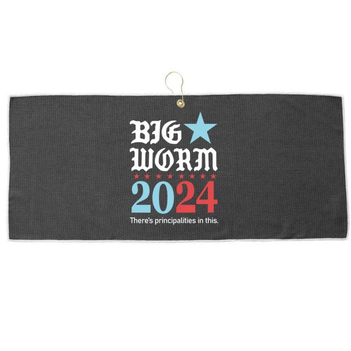 Big Worm 2024 ThereS Principalities In This Large Microfiber Waffle Golf Towel