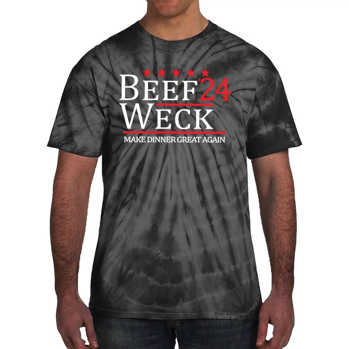 Beef Weck 24 Make Dinner Great Again Tie-Dye T-Shirt