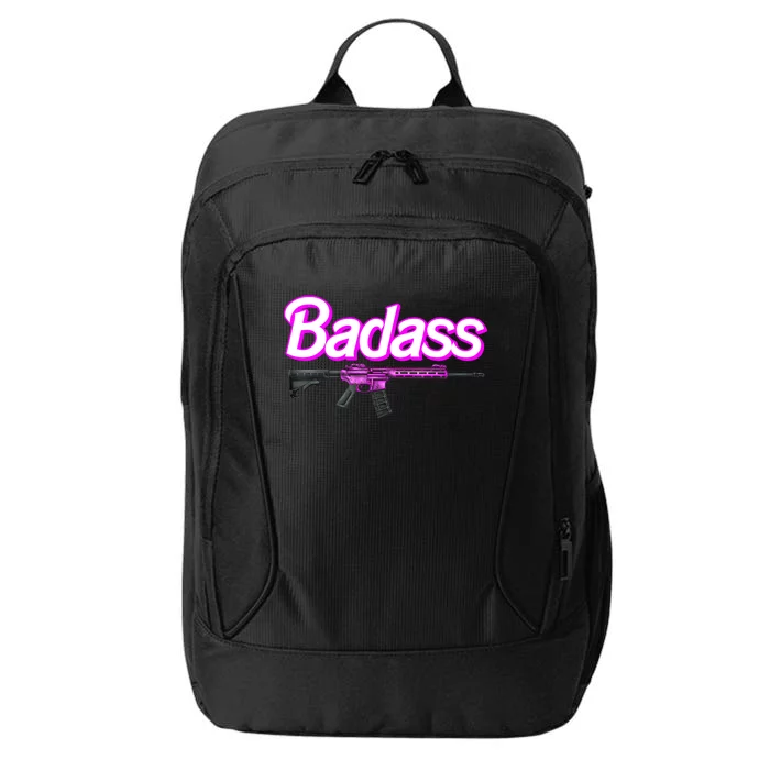 Badass Woman Ar15 Pro Gun 2nd Amendment Guns Rights City Backpack