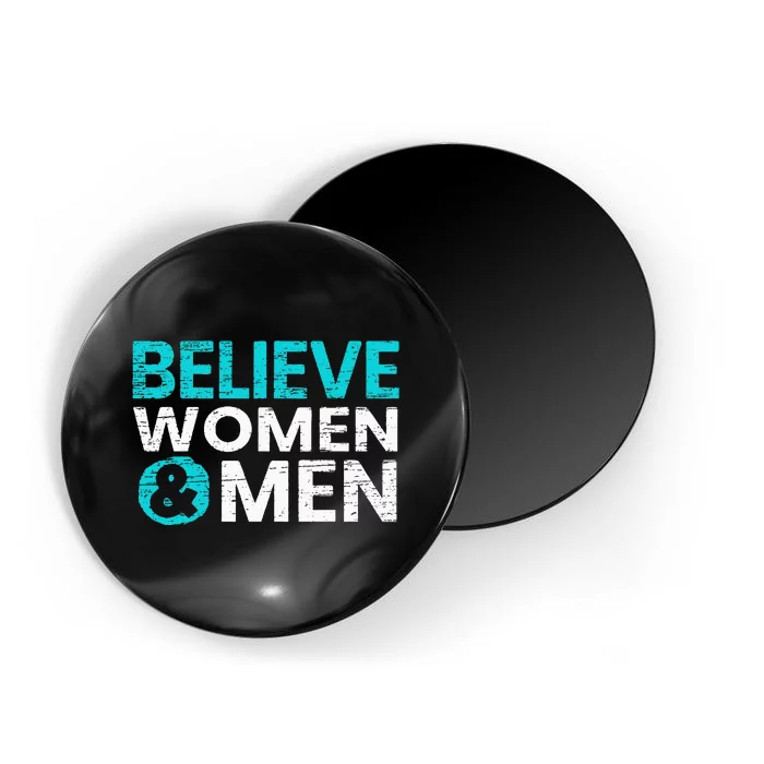 Believe Women And Sexual Assault Awareness Month Magnet