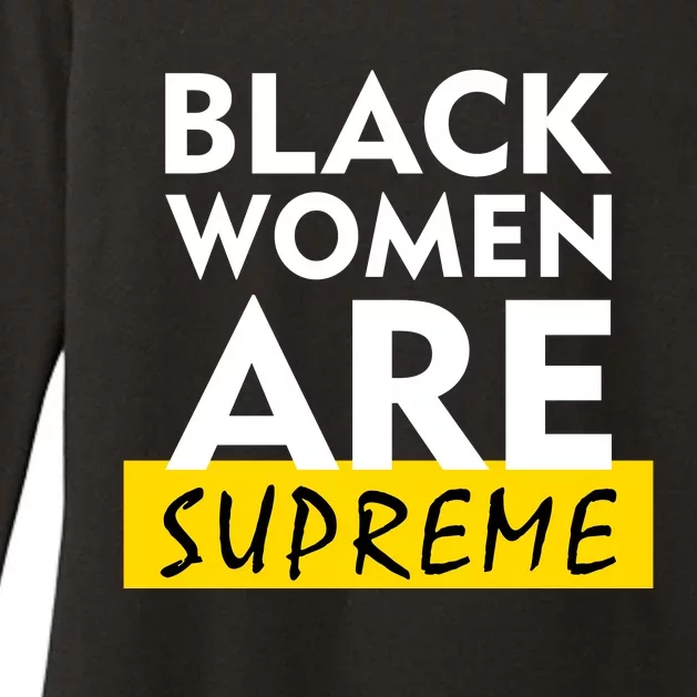 Black Women Are Supreme Ketanji Brown Jackson Justice Womens CVC Long Sleeve Shirt