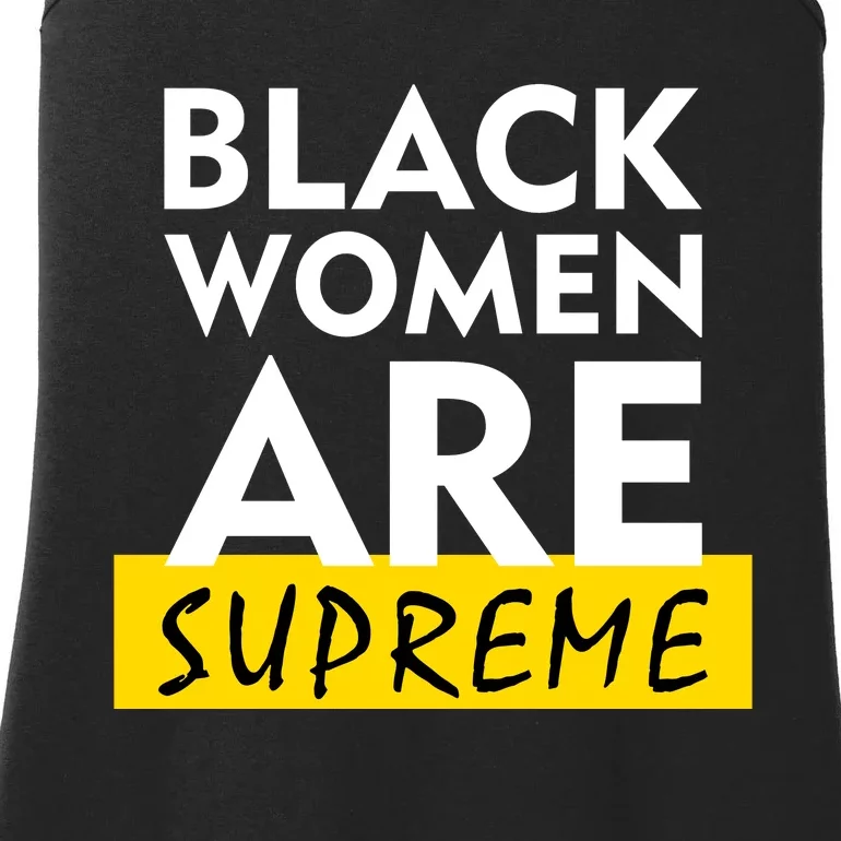 Black Women Are Supreme Ketanji Brown Jackson Justice Ladies Essential Tank