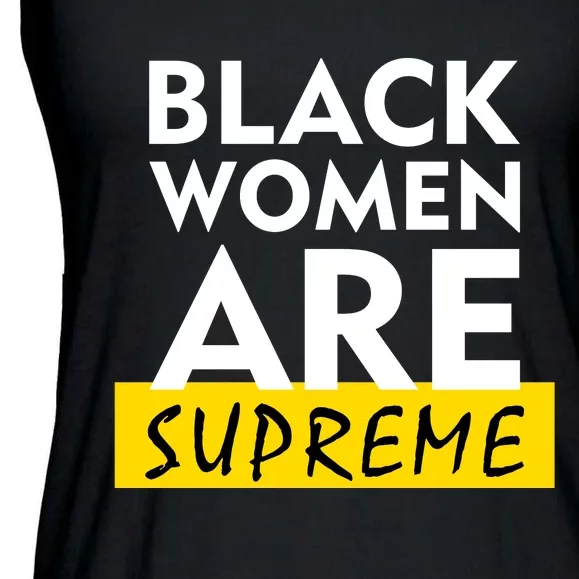 Black Women Are Supreme Ketanji Brown Jackson Justice Ladies Essential Flowy Tank