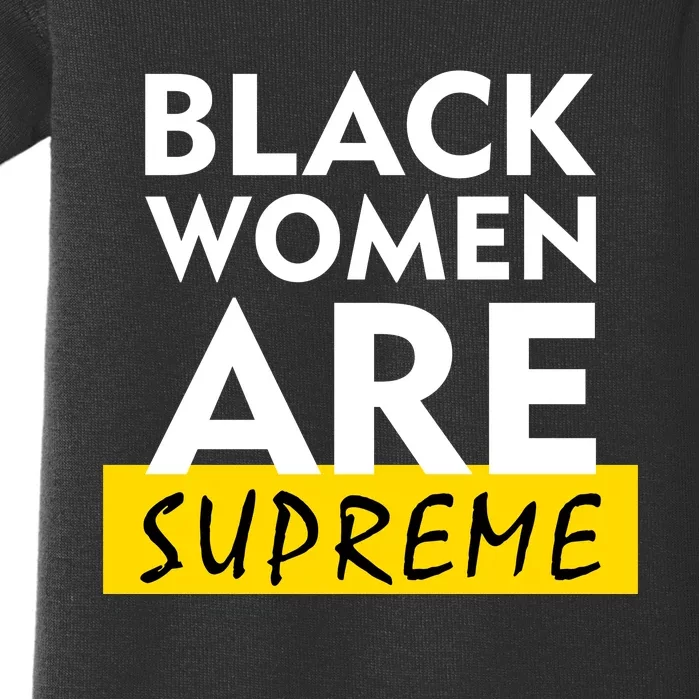 Black Women Are Supreme Ketanji Brown Jackson Justice Baby Bodysuit