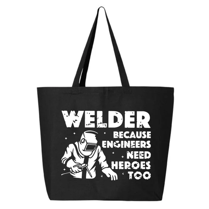 Best Welding Art Dad MIG/TIG Welder Lover Metal Workers 25L Jumbo Tote