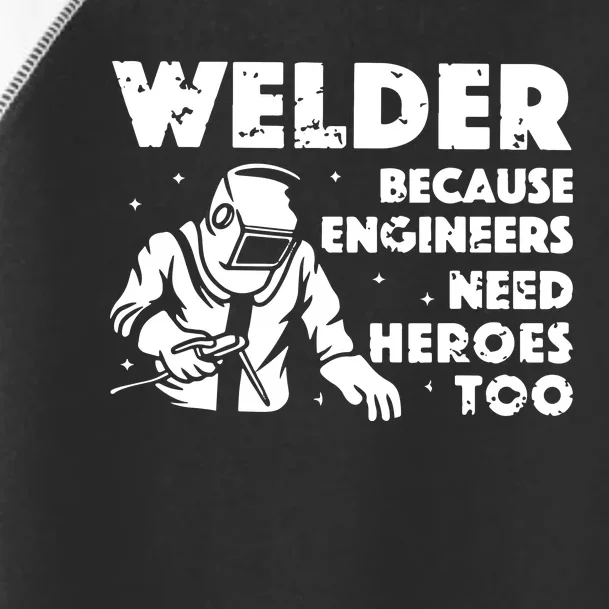 Best Welding Art Dad MIG/TIG Welder Lover Metal Workers Toddler Fine Jersey T-Shirt