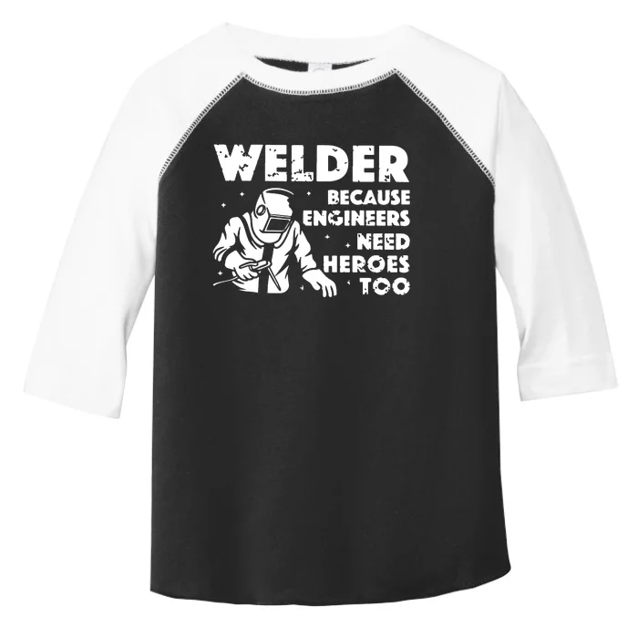 Best Welding Art Dad MIG/TIG Welder Lover Metal Workers Toddler Fine Jersey T-Shirt