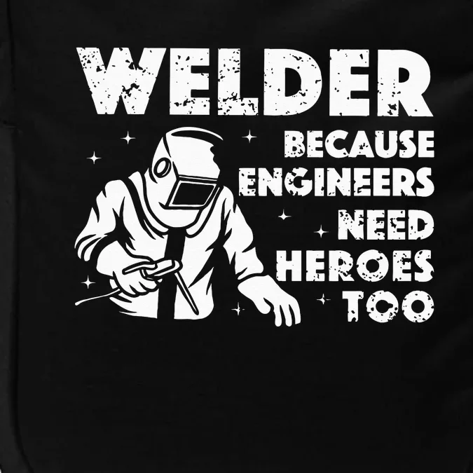 Best Welding Art Dad MIGTIG Welder Lover Metal Workers Impact Tech Backpack