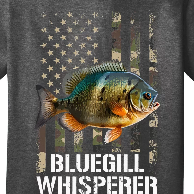 Bluegill Whisperer American Flag T-Shirt