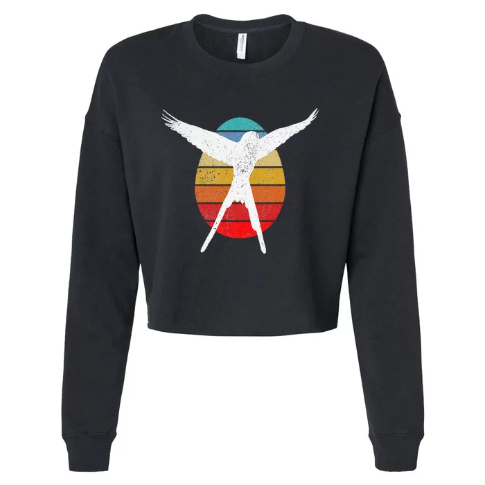 Bird Wingspan Board Game Tabletop Gaming Cropped Pullover Crew