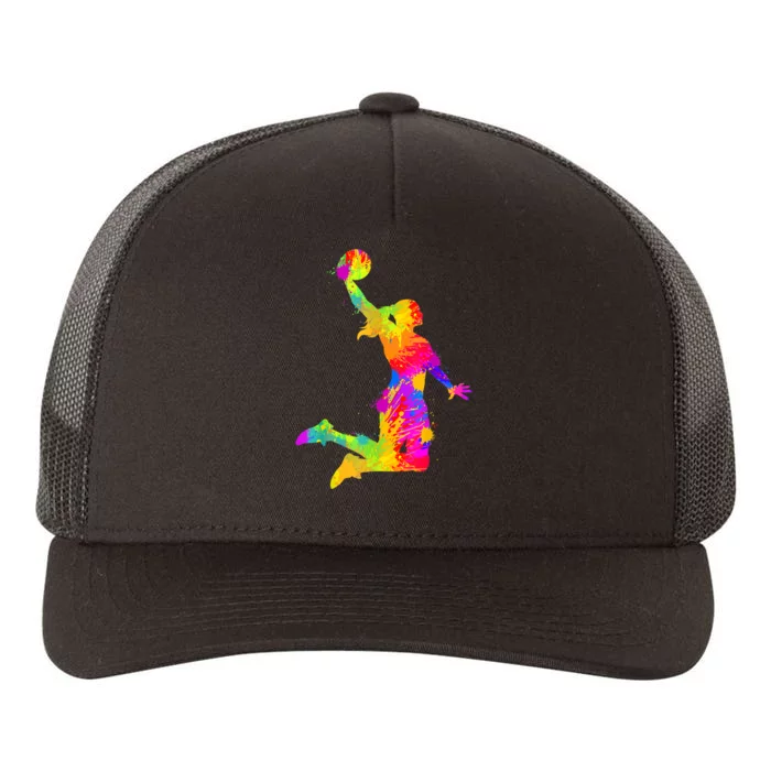 Basketball Women Yupoong Adult 5-Panel Trucker Hat