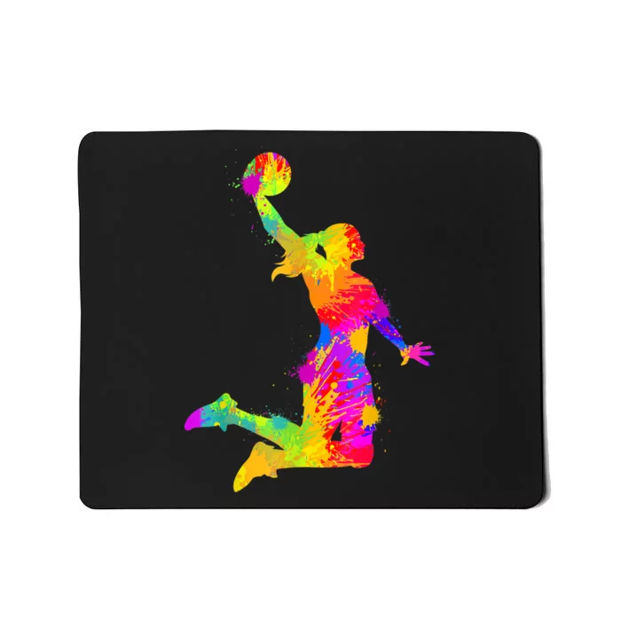 Basketball Women Mousepad