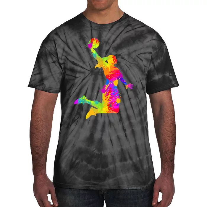 Basketball Women Tie-Dye T-Shirt