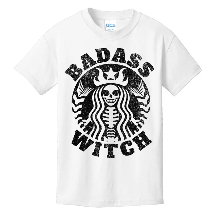 Badass Witch Basic Witch Kids T-Shirt