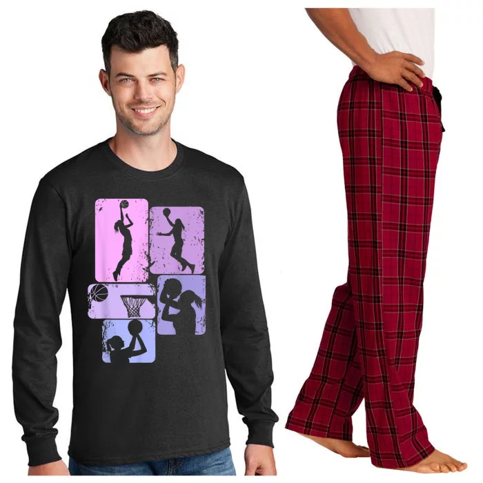 Basketball Women Long Sleeve Pajama Set