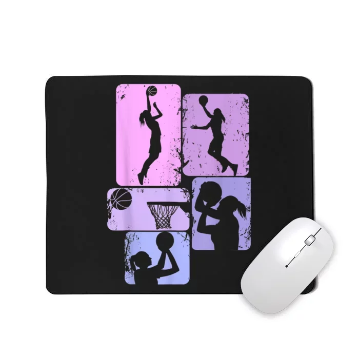 Basketball Women Mousepad