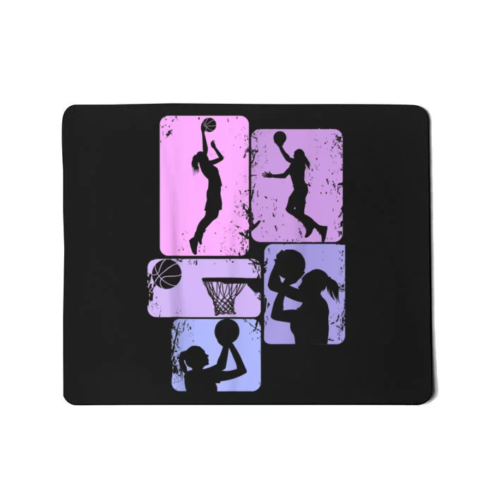 Basketball Women Mousepad