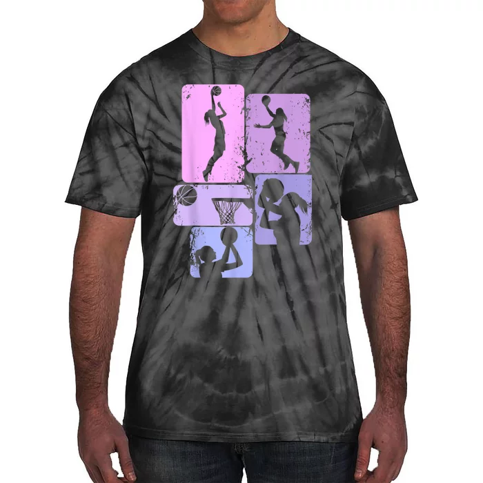 Basketball Women Tie-Dye T-Shirt