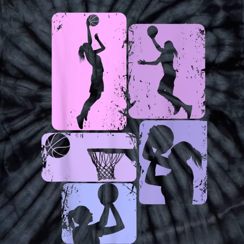 Basketball Women Tie-Dye T-Shirt