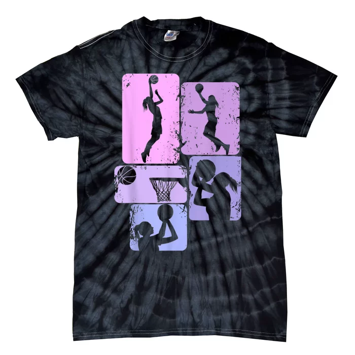 Basketball Women Tie-Dye T-Shirt