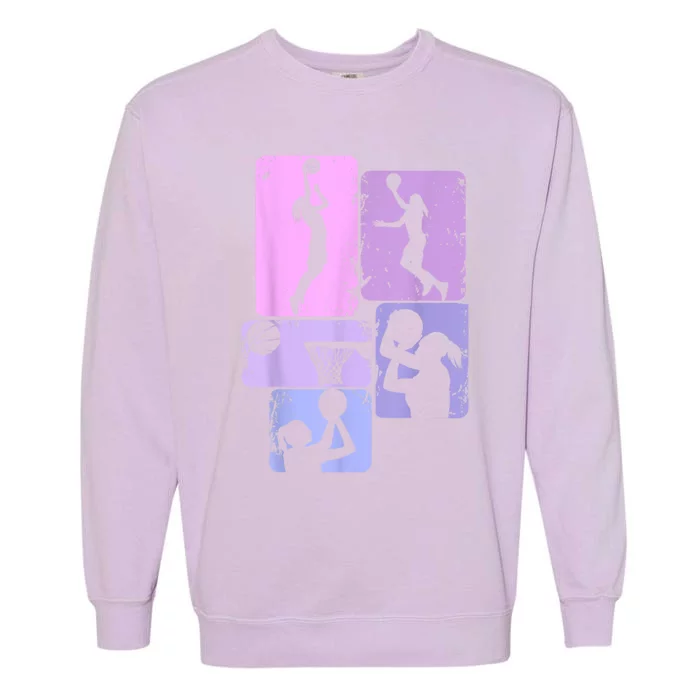 Basketball Women Garment-Dyed Sweatshirt