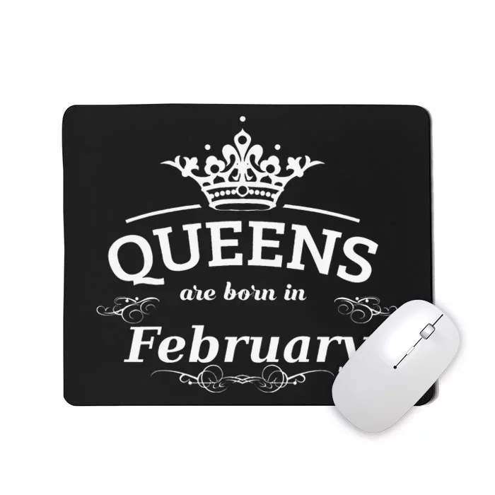 Birthday Wo Born In February Mousepad