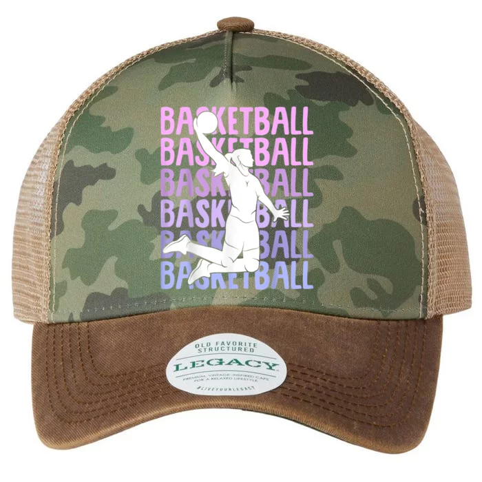 Basketball Women Legacy Tie Dye Trucker Hat