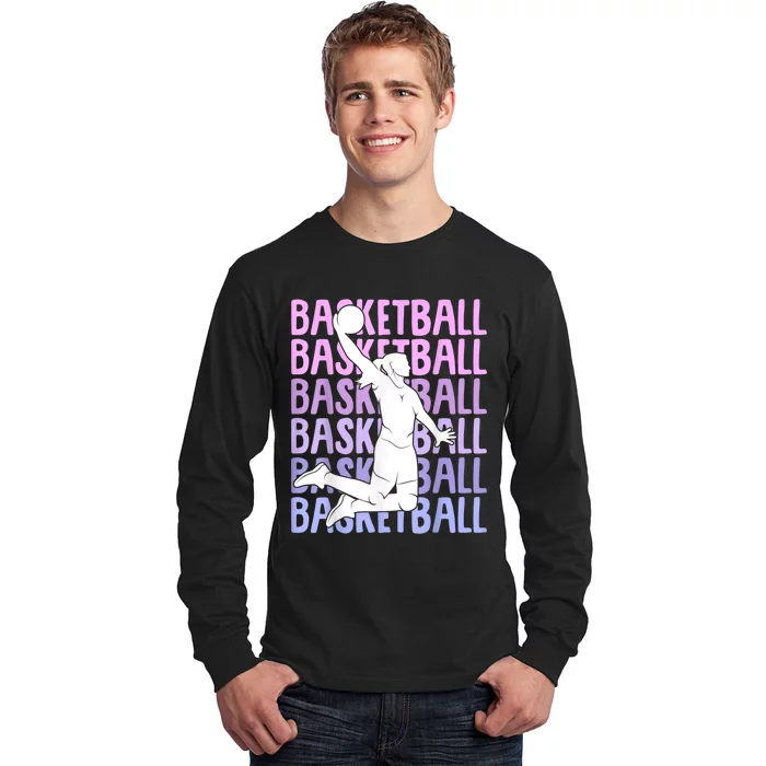 Basketball Women Long Sleeve Shirt