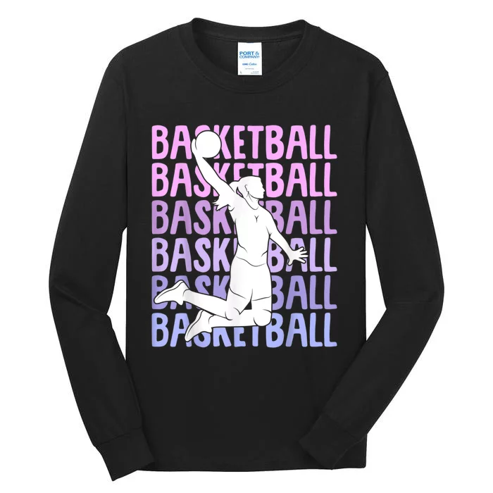 Basketball Women Tall Long Sleeve T-Shirt