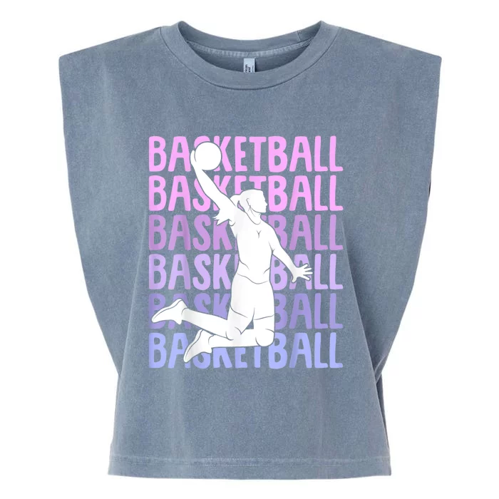 Basketball Women Garment-Dyed Women's Muscle Tee