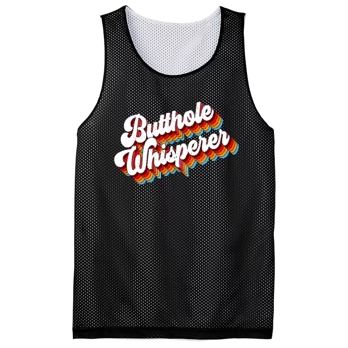 Butthole Whisperer Mesh Reversible Basketball Jersey Tank