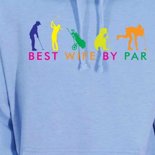 Best Wife By Par Unisex Surf Hoodie