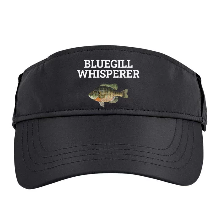 Bluegill Whisperer Bluegill Fishing Adult Drive Performance Visor