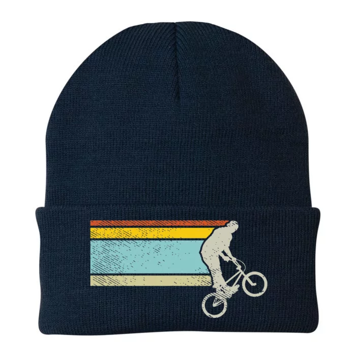 Bmx Wheelie Bike Trick Vintage Flatland Cycling Bicycle Gift Knit Cap Winter Beanie