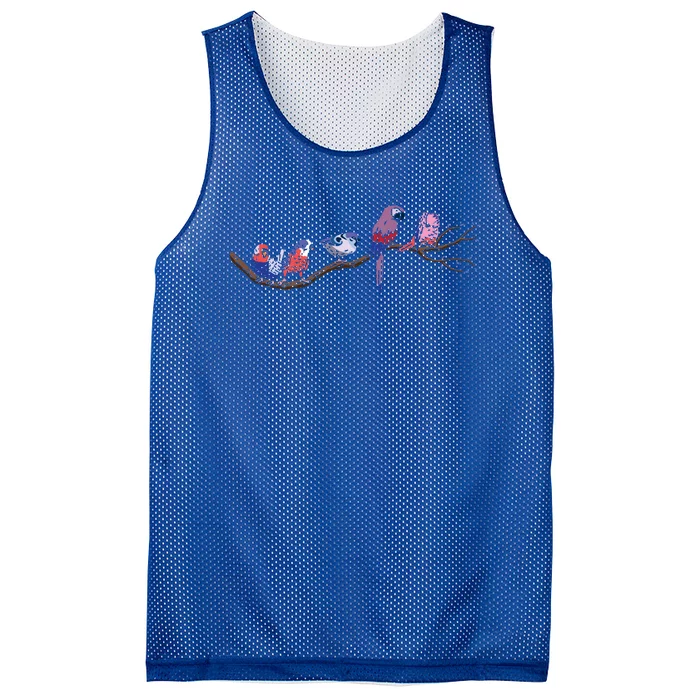 Bird Whisperer Bird Lover Ornithology Ornithologist Gift Mesh Reversible Basketball Jersey Tank